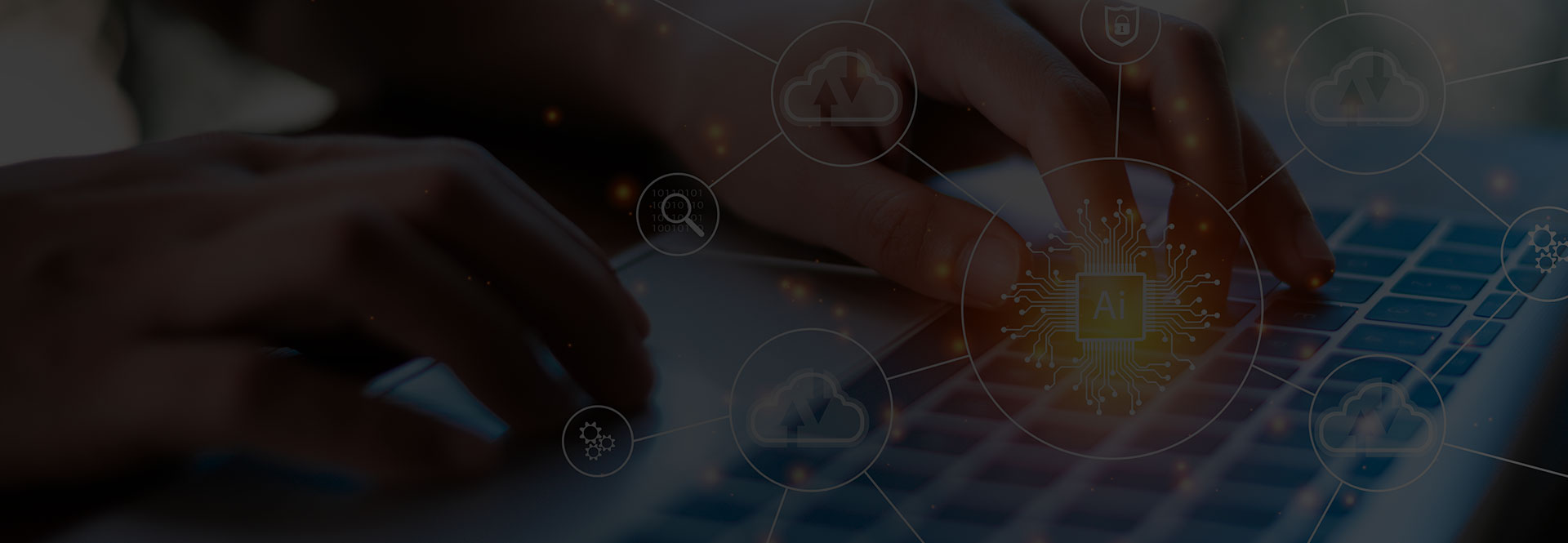 service landing page header