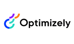 Optimizely logo: multicolored circular glyph beside the word Optimizely in dark gray text, left-aligned on a white background.